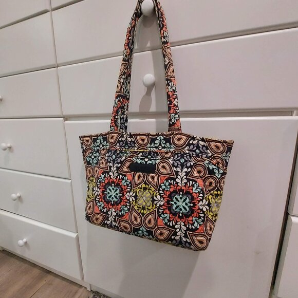 Vera Bradley Over the Shoulder Floral Print Handbag - Picture 2 of 3